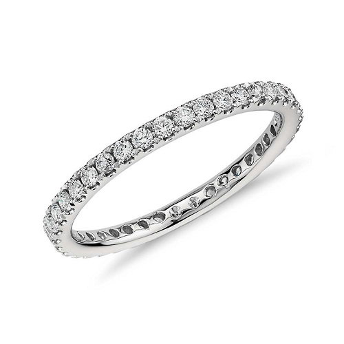Exquisite Platinum Engagement Rings - Eternity