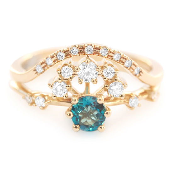 Multi-layer-topaz-engagement-ring