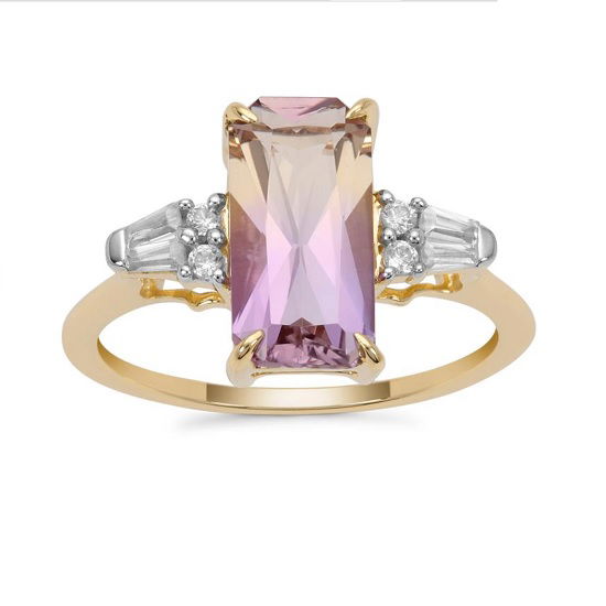 Enchanting-Ametrine-Engagement-Rings-Gold-Trinity