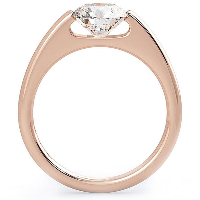 Soul Diamond Rose Gold Engagement Rings