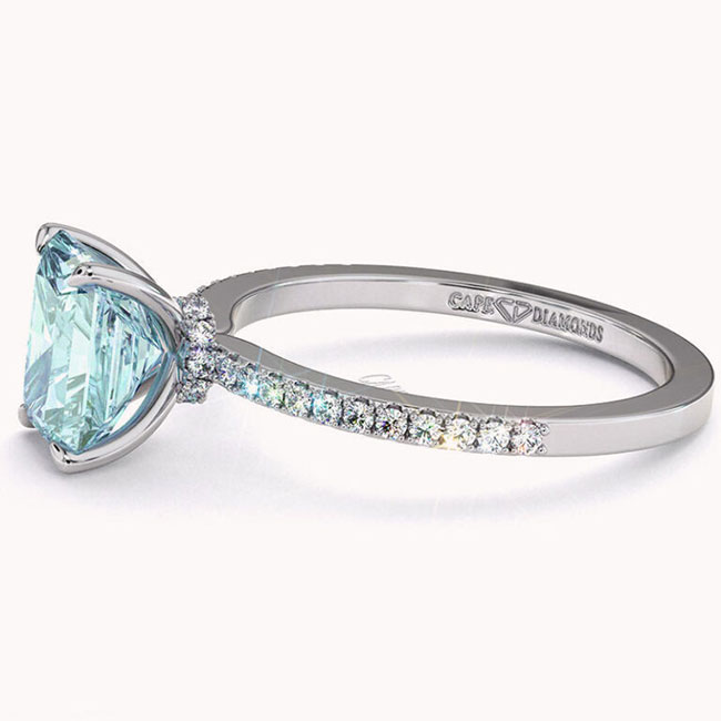 Aquamarine Engagement Rings