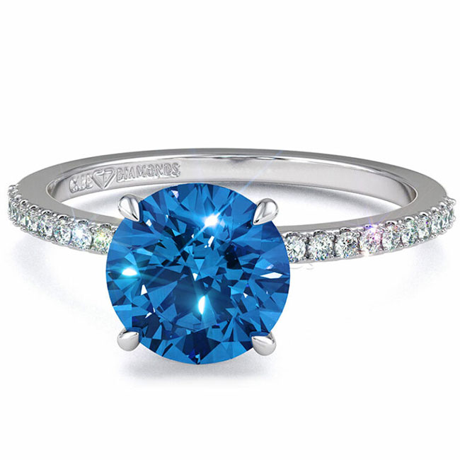 Gemstone Engagement Rings