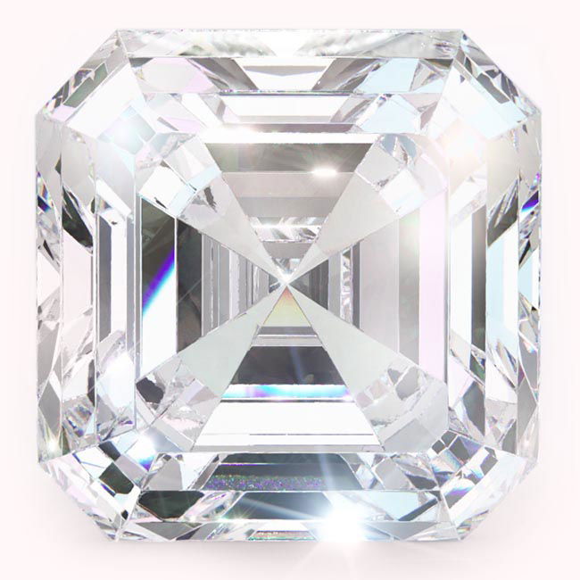 1.5ct Asscher Cut Natural Diamonds