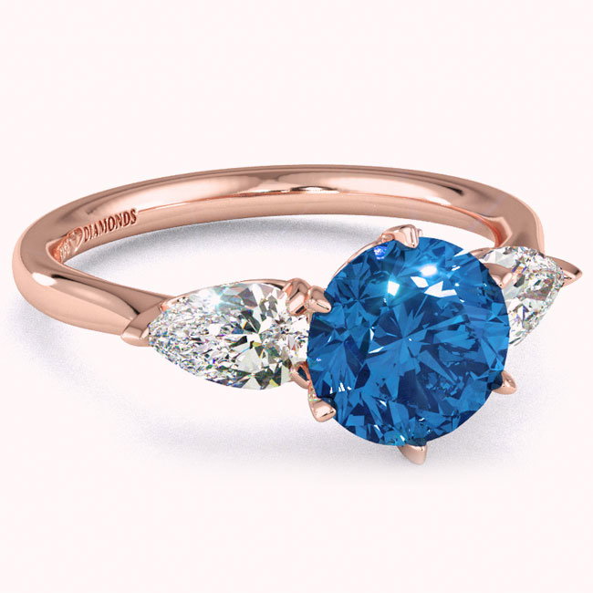 Trilogy Sapphire Engagement Rings