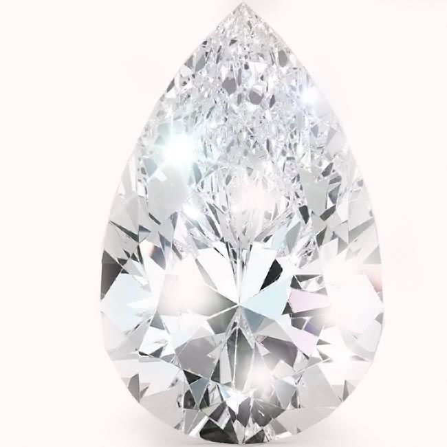 0.4ct Pear Cut Natural Diamonds