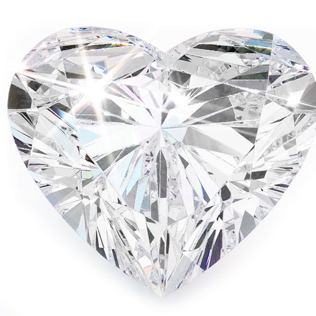 0.5ct Heart Cut Natural Diamonds