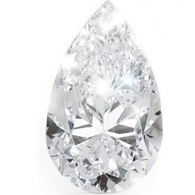 0.5ct Pear Cut Lab Grown Diamonds