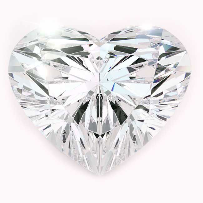 3.0ct Heart Cut Natural Diamonds