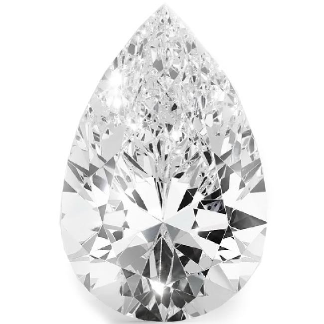 0.7ct Pear Cut Lab Grown Diamonds