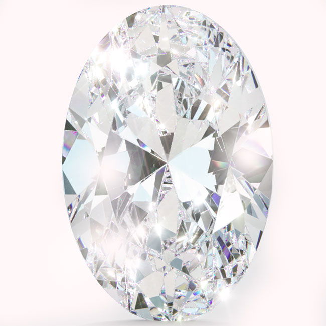 0.8ct Oval Cut Natural Diamonds