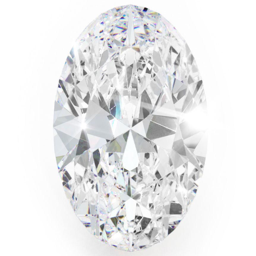 0.9ct Oval Cut Natural Diamonds