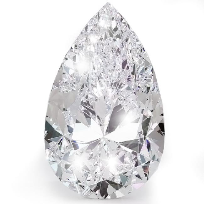 0.9ct Pear Cut Lab Grown Diamonds