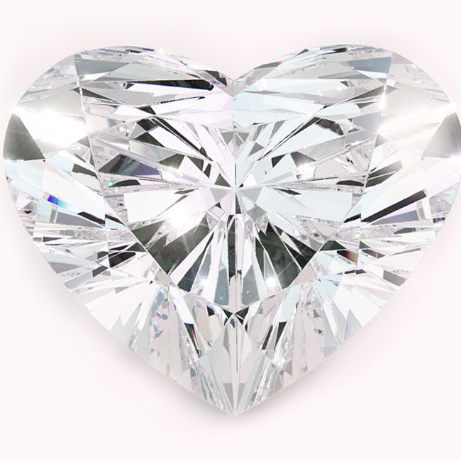 1.0ct Heart Cut Natural Diamonds