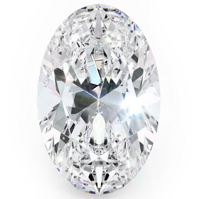 2.0ct Oval Cut Lab Diamonds