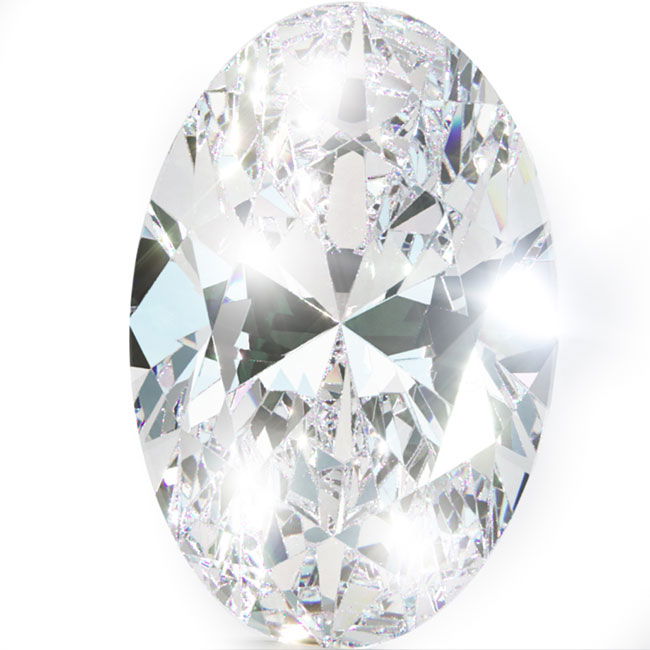 2.0ct Oval Cut Natural Diamonds