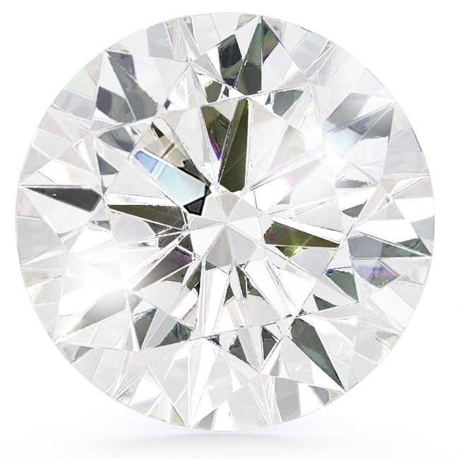 2.0ct Round Brilliant Cut Lab Diamonds