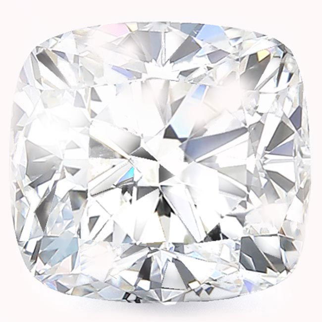 3.0ct Cushion Cut Natural Diamonds