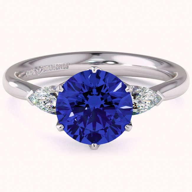 Trilogy Tanzanite Engagement Rings