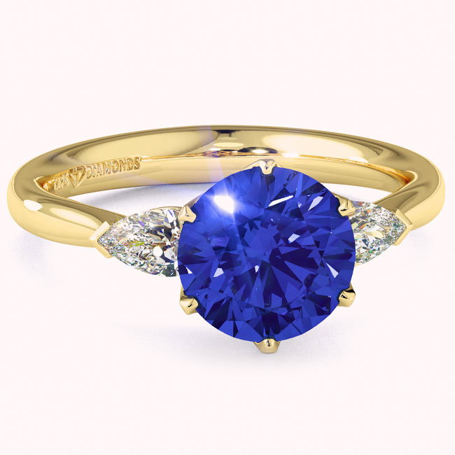Trilogy Tanzanite Engagement Rings
