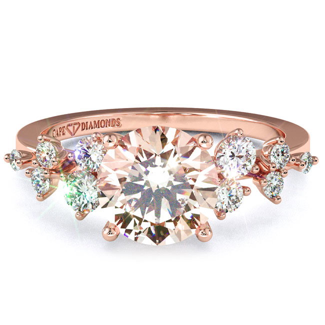 Trending Morganite Rose Gold Engagement Rings