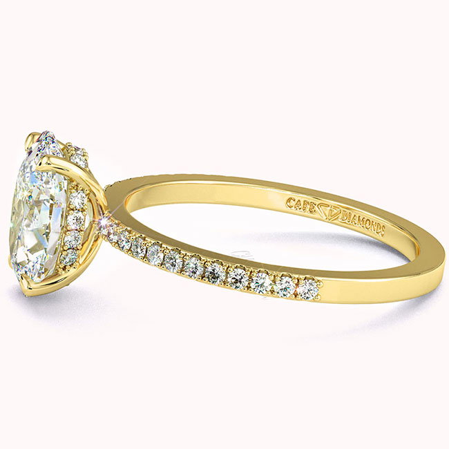 Yellow Gold Diamond Engagement Rings