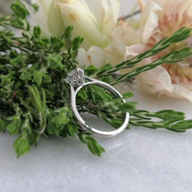 Blushing Bride Engagement Ring