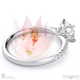 blushing bride pave cushion natural diamond engagement ring platinum with platinum metal and cushion shape diamond