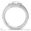 cluster split band oval halo natural diamond engagement ring white gold with 9k white gold metal and oval shape diamond