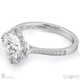 halo natural diamond engagement ring white gold with 8 marquise small natural diamonds with 9k white gold metal and round shape diamond