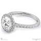 twist round halo natural diamond engagement ring platinum side natural diamonds with platinum metal and round shape diamond