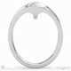 split band natural diamond engagement ring platinum with platinum metal and round shape diamond