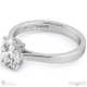 stylish oval natural diamond 4 prong solitaire engagement ring white gold with 9k white gold metal and oval shape diamond
