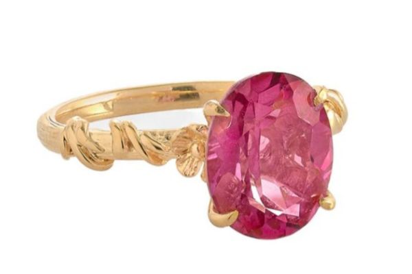 Floral Pink Topaz