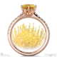 pin cushion fynbos yellow lab grown diamond side diamond engagement ring rose gold with 18k rose gold metal and round shape diamond
