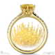 pin cushion fynbos yellow natural diamond side diamond engagement ring yellow gold with 18k yellow gold metal and round shape diamond