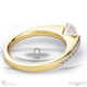 eternal soul sophisticated natural diamond engagement ring yellow gold with 18k yellow gold metal and round shape diamond