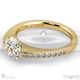 eternal soul sophisticated natural diamond engagement ring yellow gold with 18k yellow gold metal and round shape diamond