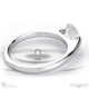 soul union lab grown diamond engagement ring platinum with platinum metal and round shape diamond
