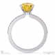 yellow natural diamond low hidden halo heart cut engagement ring white gold with 9k white gold metal and heart shape diamond