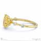 yellow lab grown diamond bubble drop oval cut engagement ring yellow gold with 9k yellow gold metal and oval shape diamond