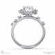 karoo starlight lab grown diamond engagement ring white gold with 18k white gold metal and oval shape diamond