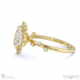 karoo starlight natural diamond engagement ring yellow gold with 18k yellow gold metal and oval shape diamond