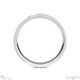 White Gold Flat Matte Comfort-Fit 7 Mm Wide Men’s Wedding Rings