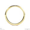 White Gold 2-Tone Brushed Yellow Gold Polished Rose Gold Men’s Wedding Bands