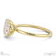 oval-shaped solitaire lab grown diamond ring yellow gold with 9k yellow gold metal and oval shape diamond