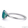 alexandrite oval solitaire claw engagement ring platinum with platinum metal and oval shape diamond