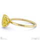yellow lab grown diamond oval solitaire claw engagement ring yellow gold with 9k yellow gold metal and oval shape diamond