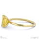 yellow lab grown diamond emerald solitaire claw engagement ring yellow gold with 9k yellow gold metal and emerald shape diamond