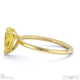 yellow natural diamond pear solitaire claw engagement ring yellow gold with 9k yellow gold metal and pear shape diamond