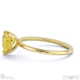 yellow lab grown diamond heart solitaire claw engagement ring yellow gold with 9k yellow gold metal and heart shape diamond